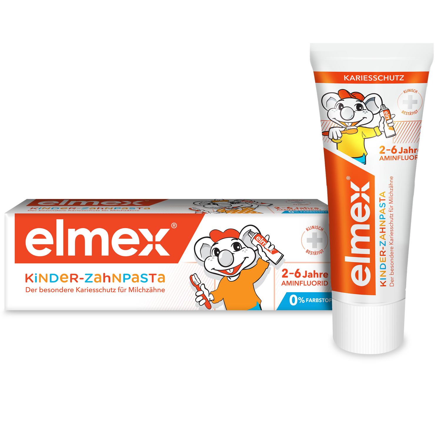 Элмекс паста зубная для детей от 2 до 6лет 50мл от РИГЛА